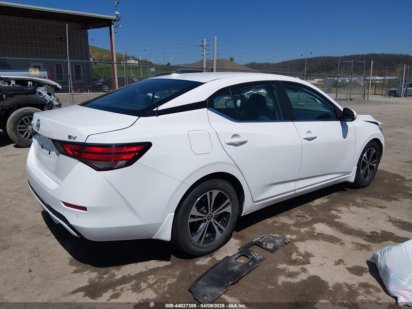 2020 Nissan Sentra VIN 3N1AB8CV0LY229957 IAAI salvage auction — FRONT END, Salvage (West Virginia), sold $2,075 on 2026-07-22 (photo 4)