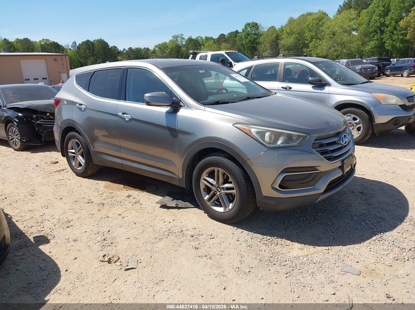 2017 Hyundai Santa fe VIN 5XYZT3LB6HG403371 IAAI salvage auction — LEFT REAR, Salvage Title, sold $2,975 on 2026-07-13 (photo 1)