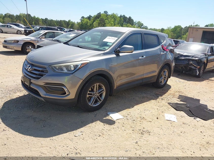 2017 Hyundai Santa fe VIN 5XYZT3LB6HG403371 IAAI salvage auction — LEFT REAR, Salvage Title, sold $2,975 on 2026-07-13 (photo 2)