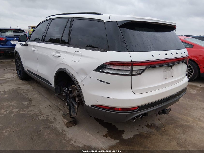 2020 Lincoln Aviator VIN 5LM5J7WC0LGL23370 IAAI salvage auction — LEFT SIDE, Wait Title, sold $7,800 on 2026-07-21 (photo 3)