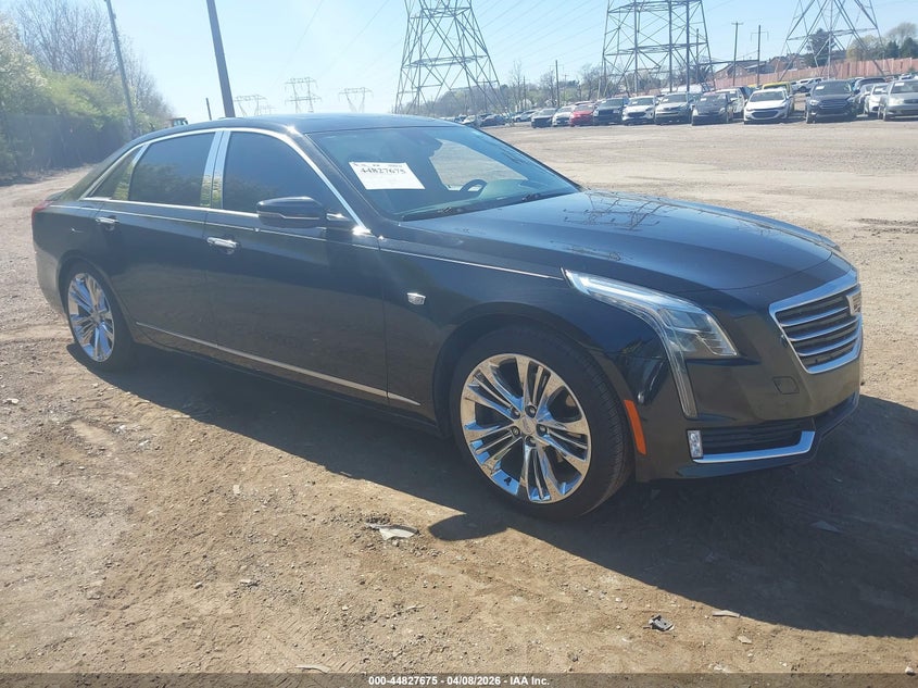 2017 Cadillac Ct6 VIN 1G6KH5R65HU140087 IAAI salvage auction — LEFT SIDE, Salvage (North Carolina), sold $7,875 on 2026-08-14 (photo 1)
