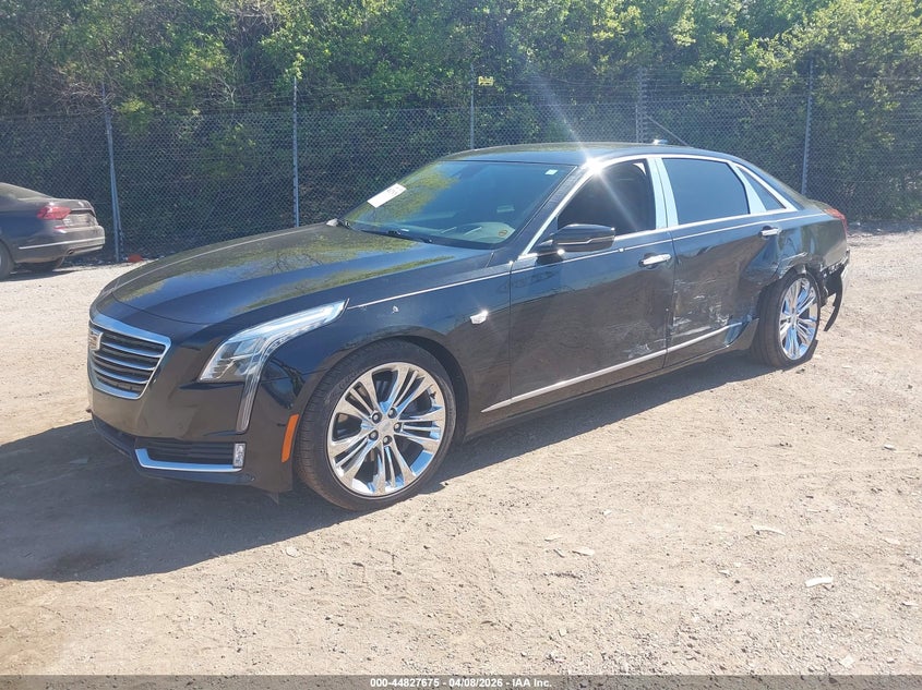 2017 Cadillac Ct6 VIN 1G6KH5R65HU140087 IAAI salvage auction — LEFT SIDE, Salvage (North Carolina), sold $7,875 on 2026-08-14 (photo 2)