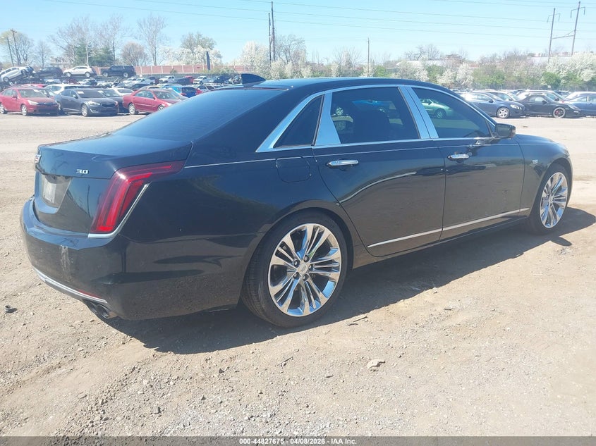 2017 Cadillac Ct6 VIN 1G6KH5R65HU140087 IAAI salvage auction — LEFT SIDE, Salvage (North Carolina), sold $7,875 on 2026-08-14 (photo 4)