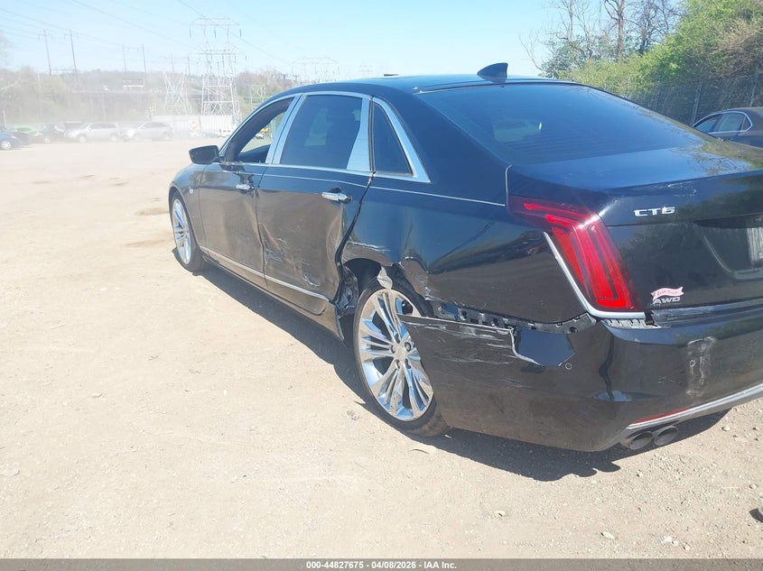 2017 Cadillac Ct6 VIN 1G6KH5R65HU140087 IAAI salvage auction — LEFT SIDE, Salvage (North Carolina), sold $7,875 on 2026-08-14 (photo 6)