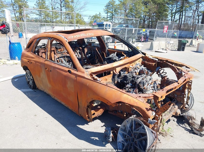 2023 Genesis Gv70 VIN KMUMADTB8PU120552 IAAI salvage auction — TOTAL BURN, Salvage Title, sold $100 on 2026-07-21 (photo 1)