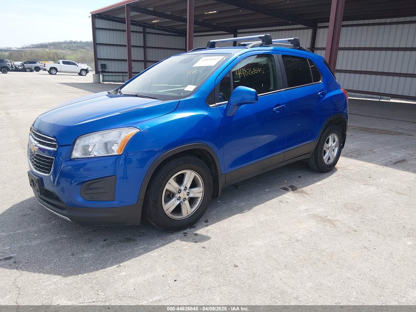 2016 Chevrolet Trax VIN KL7CJLSB9GB659863 IAAI salvage auction — RIGHT FRONT, Salvage Title, sold $750 on 2026-07-09 (photo 2)