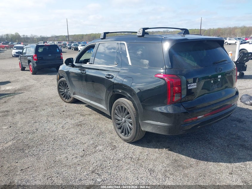 2025 Hyundai Palisade VIN KM8R7DGE0SU836071 IAAI salvage auction — FRONT END, Salvage - Greater Than 75% (Maryland), sold $15,500 on 2026-07-30 (photo 3)