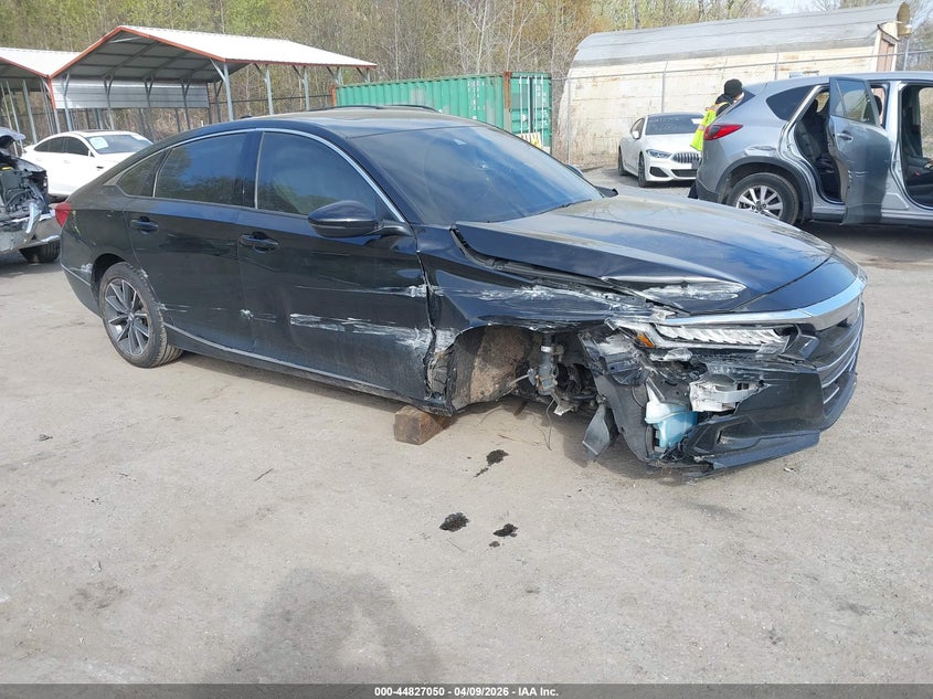 2021 Honda Accord VIN 1HGCV1F53MA057205 IAAI salvage auction — RIGHT SIDE, Certificate Of Destruction (Florida), sold $3,850 on 2026-07-23 (photo 1)