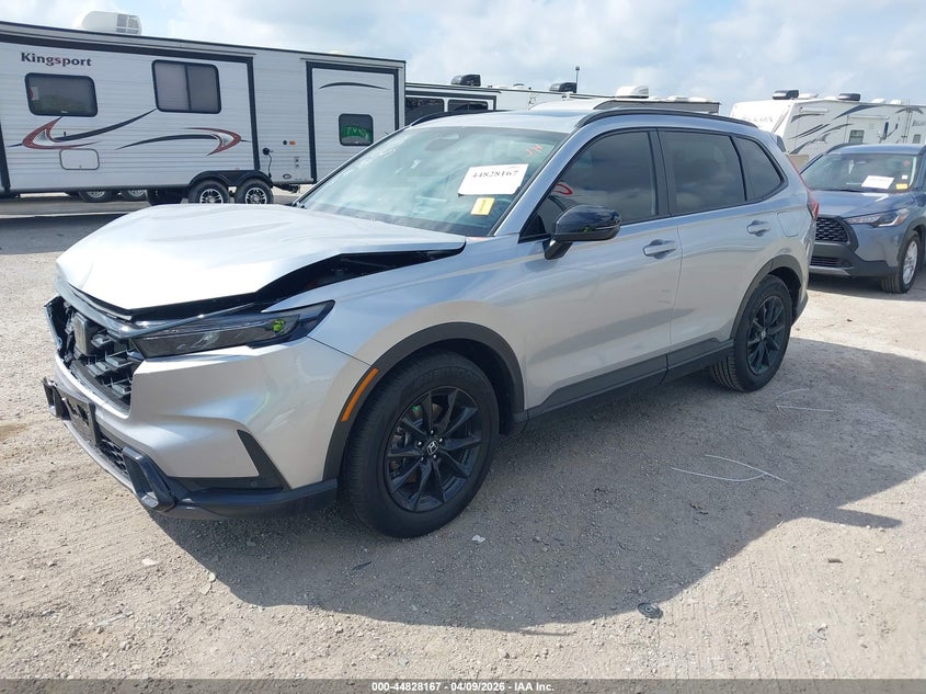 2026 Honda Cr-v VIN 7FARS5H86TE015749 IAAI salvage auction — FRONT & REAR, Original (Texas), sold $16,525 on 2026-07-15 (photo 2)