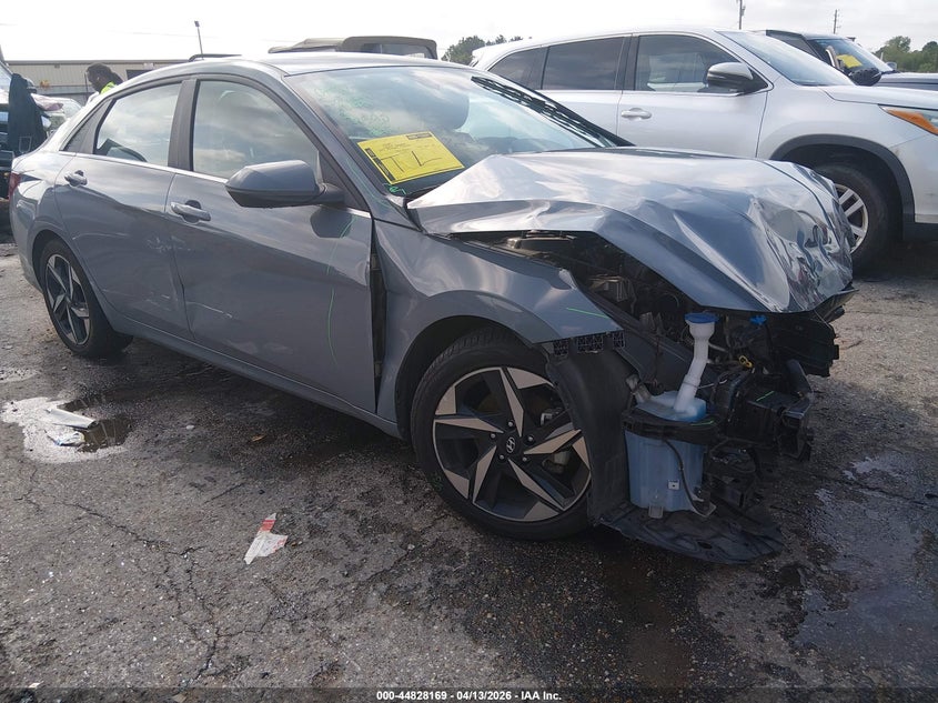 2023 Hyundai Elantra VIN KMHLP4AG7PU456989 IAAI salvage auction — FRONT END, Original (Texas), sold $1,950 on 2026-07-15 (photo 1)