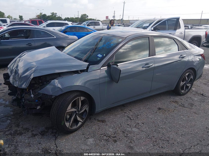 2023 Hyundai Elantra VIN KMHLP4AG7PU456989 IAAI salvage auction — FRONT END, Original (Texas), sold $1,950 on 2026-07-15 (photo 2)
