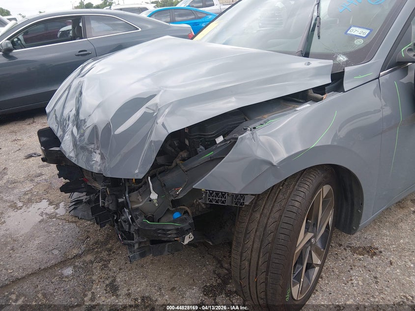 2023 Hyundai Elantra VIN KMHLP4AG7PU456989 IAAI salvage auction — FRONT END, Original (Texas), sold $1,950 on 2026-07-15 (photo 6)