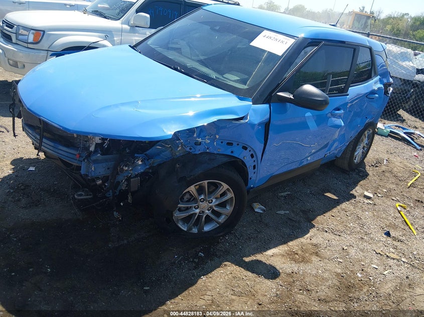 2024 Chevrolet Trailblazer VIN KL79MMSL6RB123942 IAAI salvage auction — ALL OVER, Salvage Title, sold $625 on 2026-07-23 (photo 2)