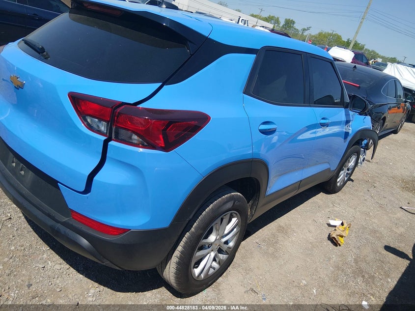 2024 Chevrolet Trailblazer VIN KL79MMSL6RB123942 IAAI salvage auction — ALL OVER, Salvage Title, sold $625 on 2026-07-23 (photo 4)