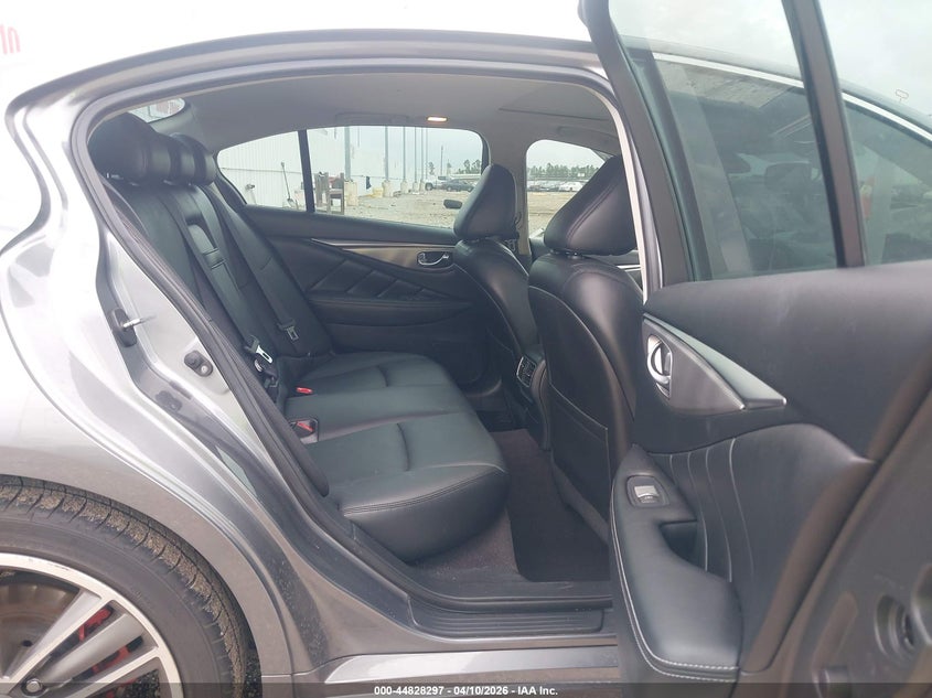 2017 Infiniti Q50 VIN JN1EV7AP5HM742297 IAAI salvage auction — FRONT END, Original (Texas), sold $3,050 on 2026-07-15 (photo 8)