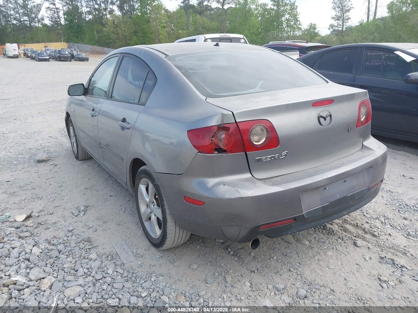 2005 Mazda 3 VIN JM1BK12F851326995 IAAI salvage auction — RIGHT SIDE, Salvage (Georgia), sold $200 on 2026-07-14 (photo 3)
