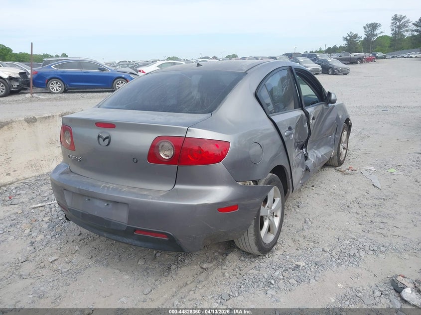 2005 Mazda 3 VIN JM1BK12F851326995 IAAI salvage auction — RIGHT SIDE, Salvage (Georgia), sold $200 on 2026-07-14 (photo 4)