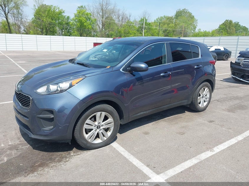 2019 Kia Sportage VIN KNDPM3AC7K7605883 IAAI salvage auction — ROOF, Salvage (Tennessee), sold $1,050 on 2026-07-28 (photo 2)