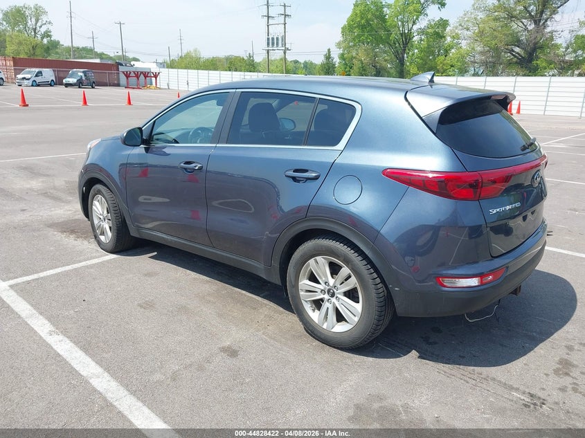 2019 Kia Sportage VIN KNDPM3AC7K7605883 IAAI salvage auction — ROOF, Salvage (Tennessee), sold $1,050 on 2026-07-28 (photo 3)