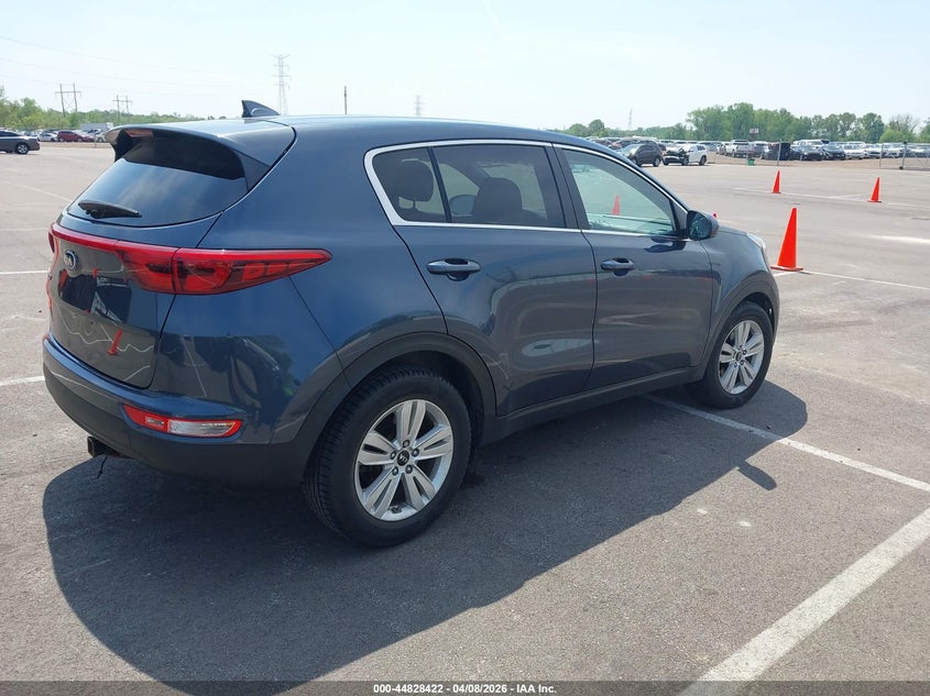 2019 Kia Sportage VIN KNDPM3AC7K7605883 IAAI salvage auction — ROOF, Salvage (Tennessee), sold $1,050 on 2026-07-28 (photo 4)