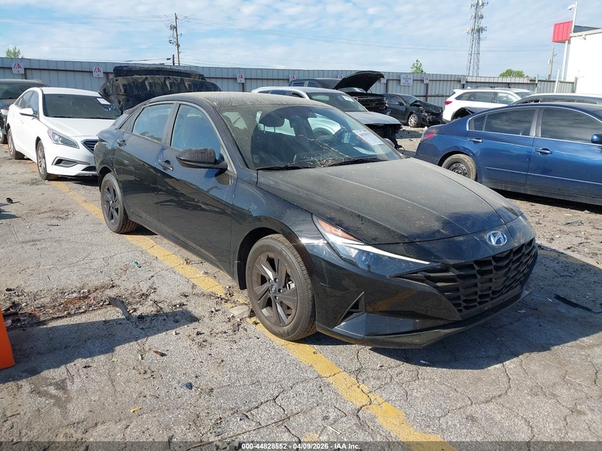 2023 Hyundai Elantra VIN KMHLM4AG8PU571318 IAAI salvage auction — REAR END, Salvage (Georgia), sold $5,100 on 2026-07-15 (photo 1)