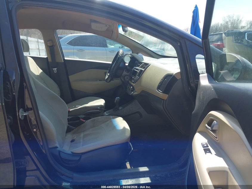 2013 Kia Rio VIN KNADM4A30D6170915 IAAI salvage auction — FRONT END, Salvage Title, sold $600 on 2026-07-20 (photo 5)