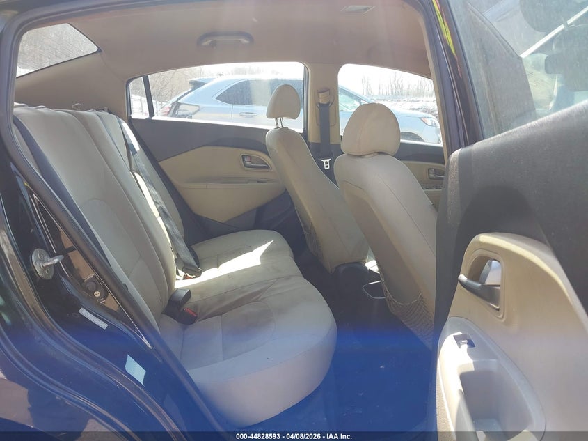 2013 Kia Rio VIN KNADM4A30D6170915 IAAI salvage auction — FRONT END, Salvage Title, sold $600 on 2026-07-20 (photo 8)