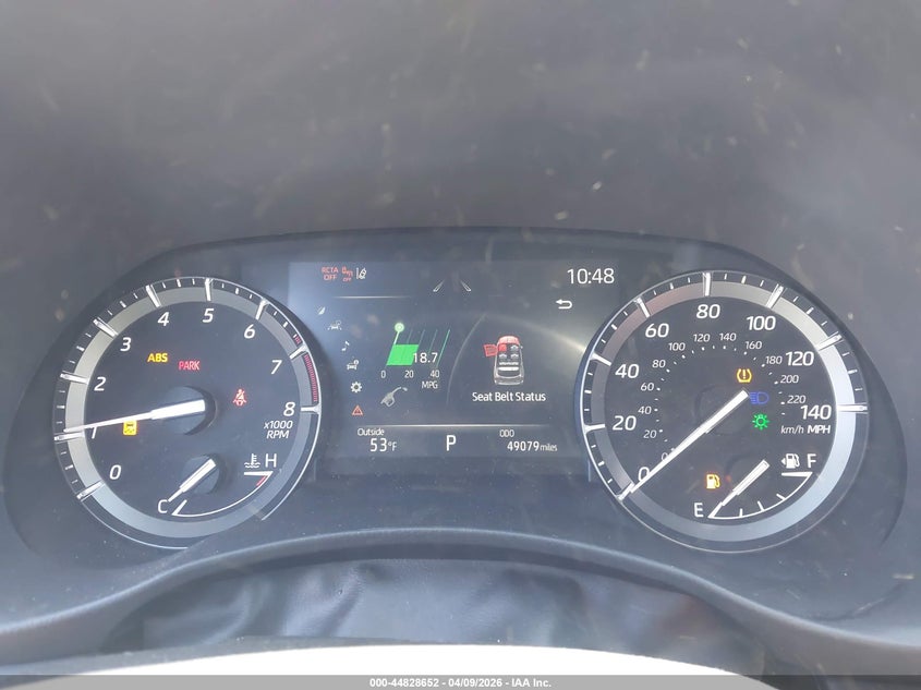 2021 Toyota Highlander VIN 5TDLZRBH3MS085560 IAAI salvage auction — FRONT & REAR, Salvage Title, sold $20,550 on 2026-07-07 (photo 7)