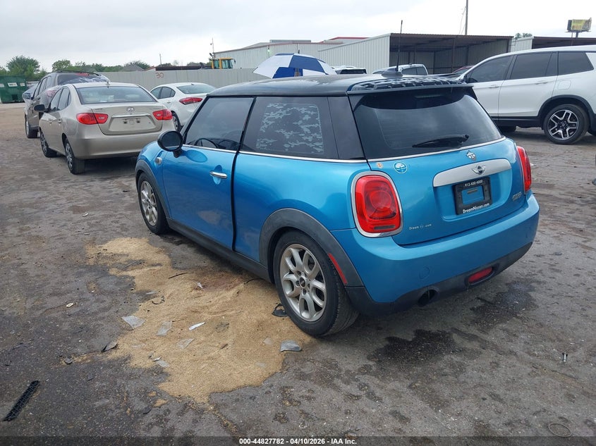 2015 Mini Hard top VIN WMWXM5C57FT973985 IAAI salvage auction — FRONT END, Original (Texas), sold $625 on 2026-07-22 (photo 3)