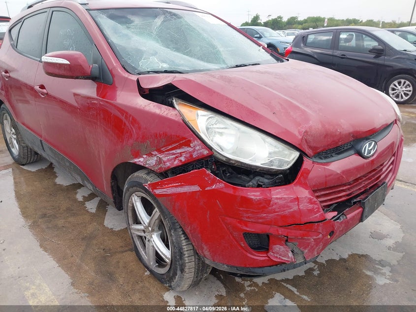 2012 Hyundai Tucson VIN KM8JUCAC4CU338562 IAAI salvage auction — FRONT END, Original (Texas), sold $1,100 on 2026-07-06 (photo 6)