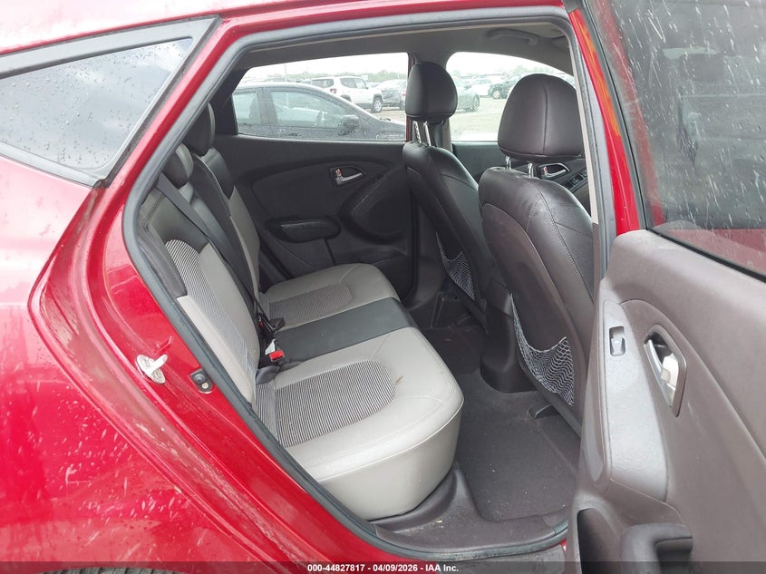 2012 Hyundai Tucson VIN KM8JUCAC4CU338562 IAAI salvage auction — FRONT END, Original (Texas), sold $1,100 on 2026-07-06 (photo 8)