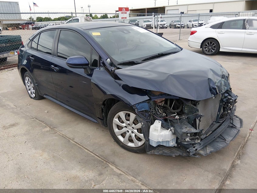 2021 Toyota Corolla VIN JTDEPMAE9MJ140924 IAAI salvage auction — FRONT END, Original (Texas), sold $5,650 on 2026-07-16 (photo 1)