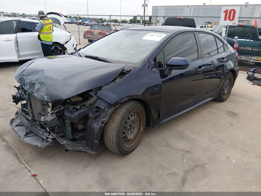 2021 Toyota Corolla VIN JTDEPMAE9MJ140924 IAAI salvage auction — FRONT END, Original (Texas), sold $5,650 on 2026-07-16 (photo 2)