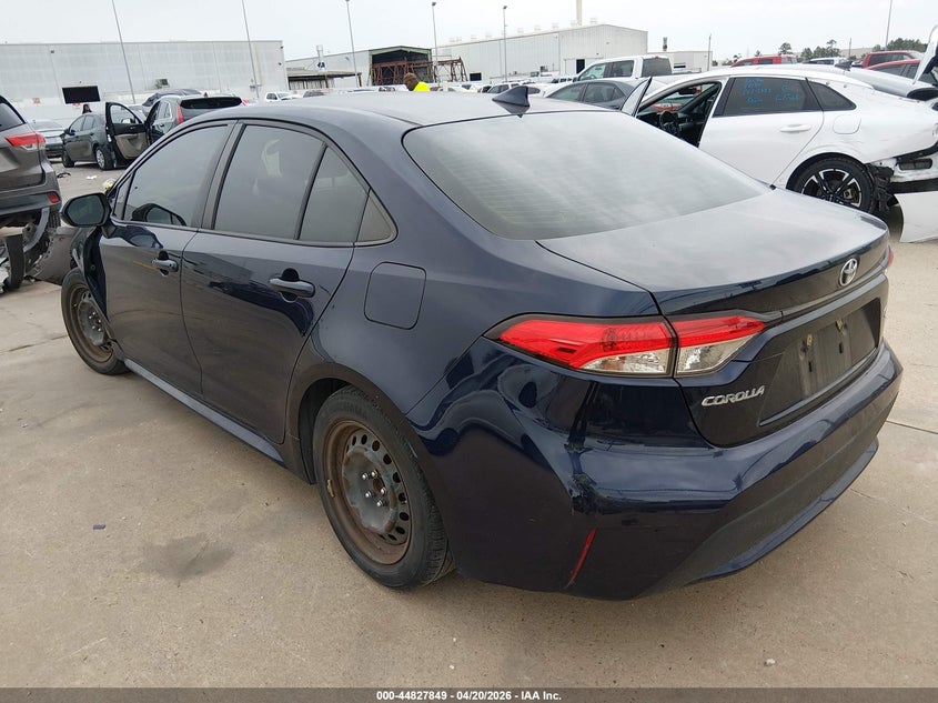 2021 Toyota Corolla VIN JTDEPMAE9MJ140924 IAAI salvage auction — FRONT END, Original (Texas), sold $5,650 on 2026-07-16 (photo 3)