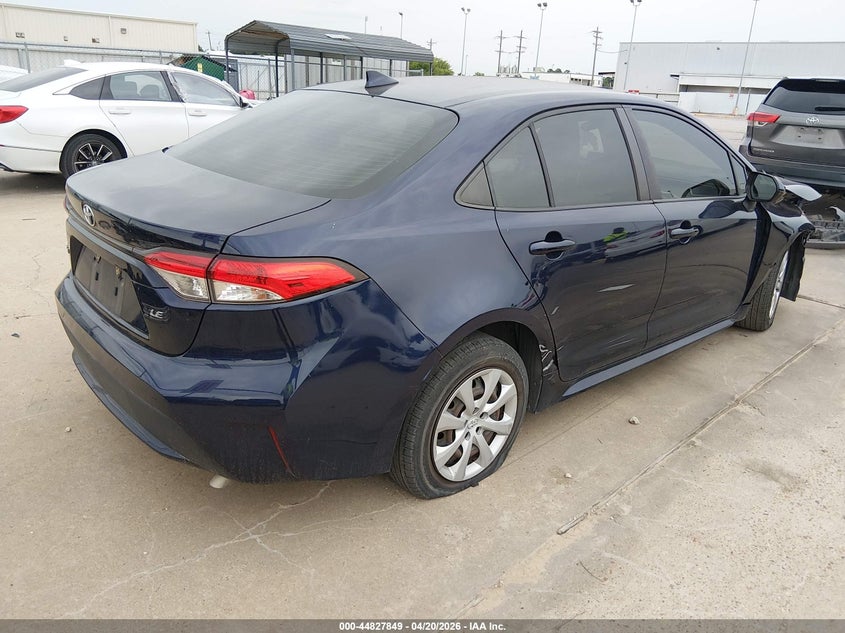 2021 Toyota Corolla VIN JTDEPMAE9MJ140924 IAAI salvage auction — FRONT END, Original (Texas), sold $5,650 on 2026-07-16 (photo 4)