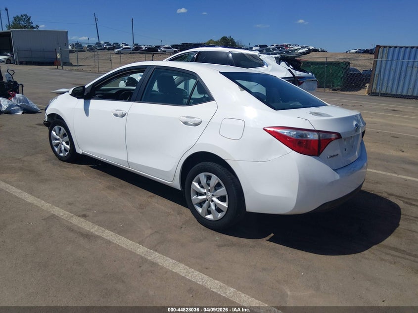 2015 Toyota Corolla VIN 5YFBURHE2FP221177 IAAI salvage auction — RIGHT FRONT, Salvage Title, sold $900 on 2026-07-16 (photo 3)