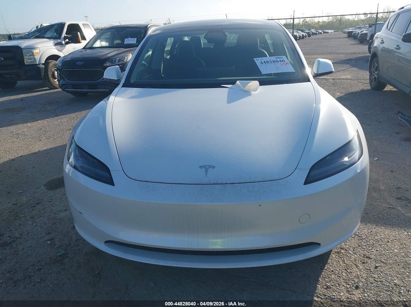 2025 Tesla Model 3 VIN 5YJ3E1EA3SF034444 IAAI salvage auction — UNDERCARRIAGE, Salvage Title, sold $13,100 on 2026-07-26 (photo 6)