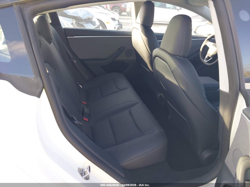 2025 Tesla Model 3 VIN 5YJ3E1EA3SF034444 IAAI salvage auction — UNDERCARRIAGE, Salvage Title, sold $13,100 on 2026-07-26 (photo 8)