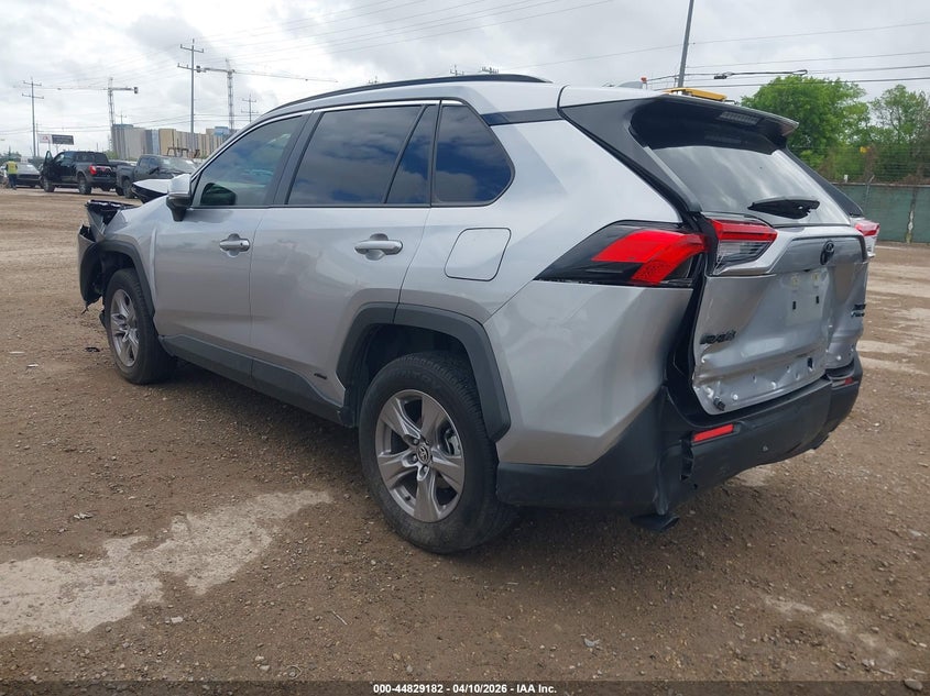 2025 Toyota Rav 4 VIN JTMRWRFV6SJ074517 IAAI salvage auction — FRONT & REAR, Salvage (Texas), sold $10,250 on 2026-07-13 (photo 3)
