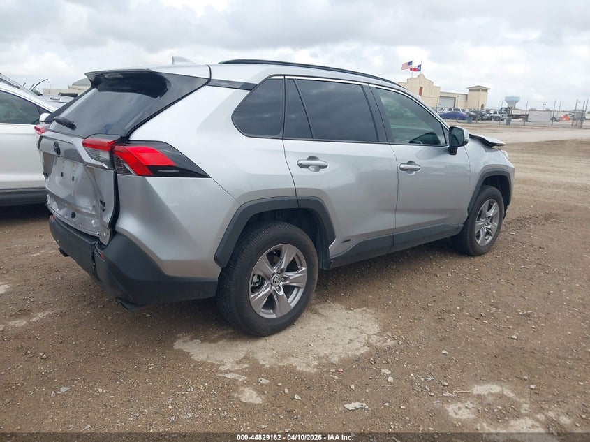 2025 Toyota Rav 4 VIN JTMRWRFV6SJ074517 IAAI salvage auction — FRONT & REAR, Salvage (Texas), sold $10,250 on 2026-07-13 (photo 4)