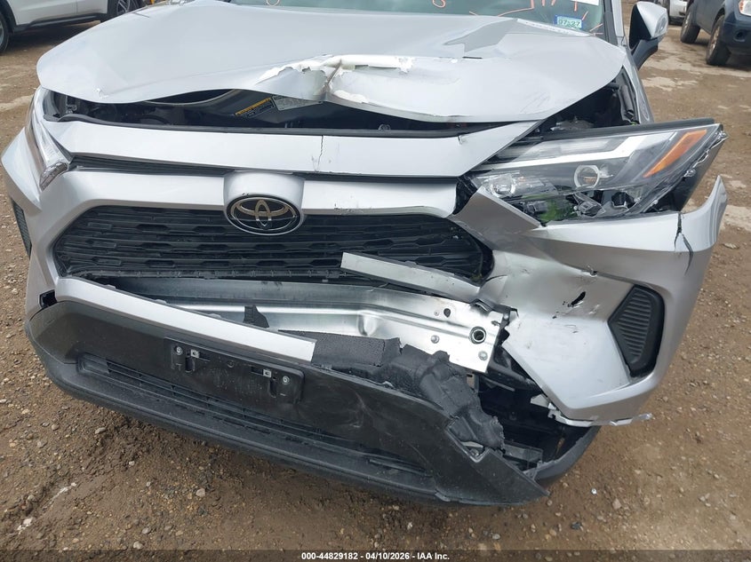 2025 Toyota Rav 4 VIN JTMRWRFV6SJ074517 IAAI salvage auction — FRONT & REAR, Salvage (Texas), sold $10,250 on 2026-07-13 (photo 6)