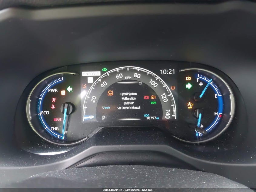 2025 Toyota Rav 4 VIN JTMRWRFV6SJ074517 IAAI salvage auction — FRONT & REAR, Salvage (Texas), sold $10,250 on 2026-07-13 (photo 7)