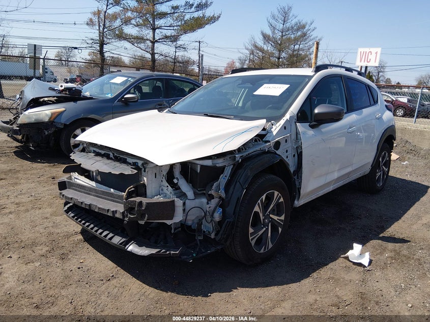 2025 Subaru Xv VIN JF2GUHDC8S8310411 IAAI salvage auction — FRONT & REAR, Salvage (New Jersey), sold $6,000 on 2026-07-06 (photo 2)