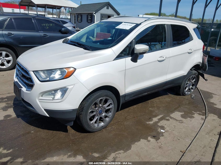 2019 Ford Ecosport VIN MAJ6S3KL0KC280698 IAAI salvage auction — REAR END, Salvage - Greater Than 75% (Maryland), sold $1,800 on 2026-07-16 (photo 2)