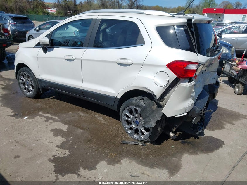 2019 Ford Ecosport VIN MAJ6S3KL0KC280698 IAAI salvage auction — REAR END, Salvage - Greater Than 75% (Maryland), sold $1,800 on 2026-07-16 (photo 3)