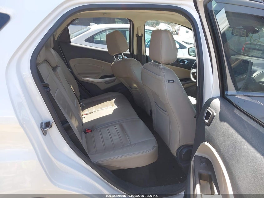 2019 Ford Ecosport VIN MAJ6S3KL0KC280698 IAAI salvage auction — REAR END, Salvage - Greater Than 75% (Maryland), sold $1,800 on 2026-07-16 (photo 8)