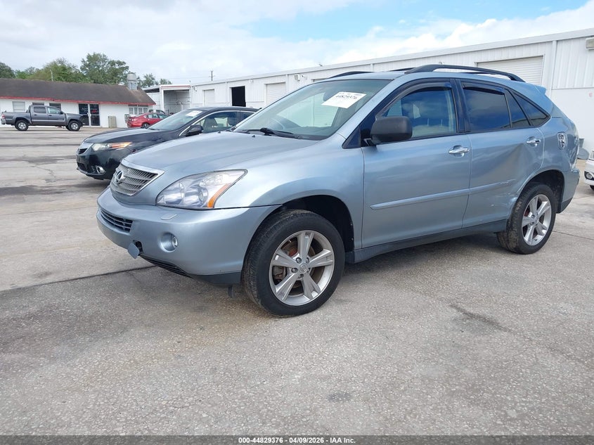 2008 Lexus Rx VIN JTJGW31U182008346 IAAI salvage auction — LEFT REAR, Rebuildable (Florida), sold $1,350 on 2026-07-08 (photo 2)