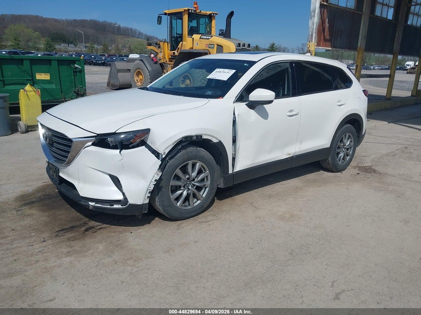 2016 Mazda Cx-9 VIN JM3TCBCY6G0103197 IAAI salvage auction — LEFT FRONT, Salvage Title, sold $2,200 on 2026-07-22 (photo 2)