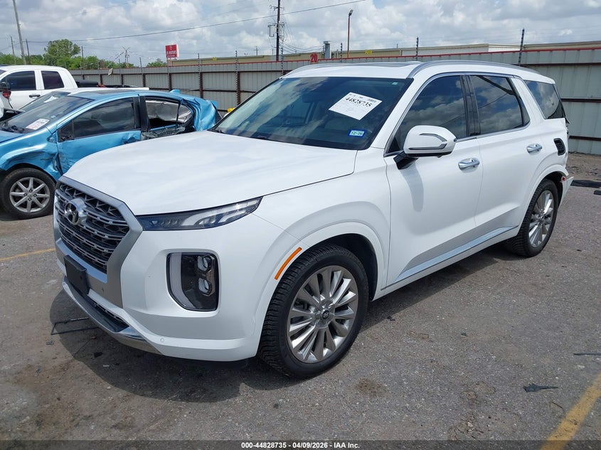 2020 Hyundai Palisade VIN KM8R54HE8LU088255 IAAI salvage auction — REAR END, Original (Texas), sold $12,000 on 2026-07-22 (photo 2)