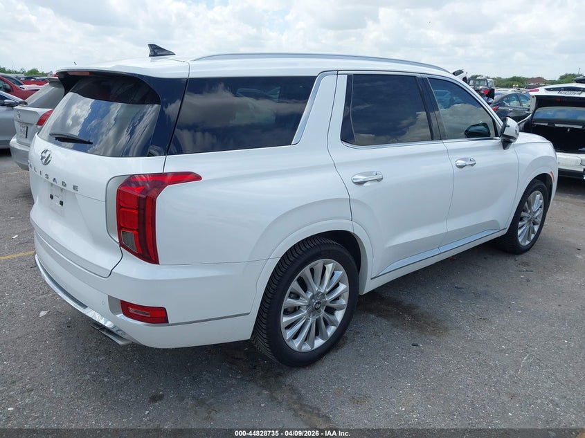 2020 Hyundai Palisade VIN KM8R54HE8LU088255 IAAI salvage auction — REAR END, Original (Texas), sold $12,000 on 2026-07-22 (photo 4)